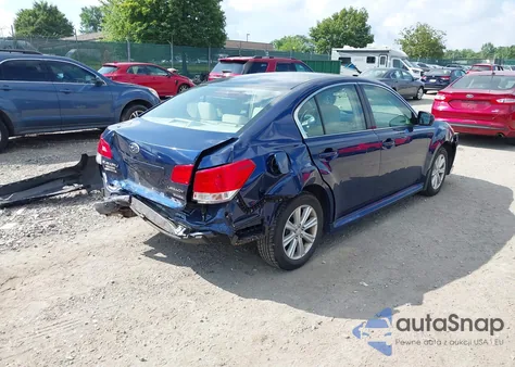 2010 Subaru Legacy 2.5I Premium z USA, uszkodzony, nr VIN 4S3BMBC66A3222132